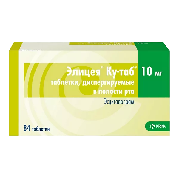 Элицея Ку-таб таб дисперг полост рта 10мг N84