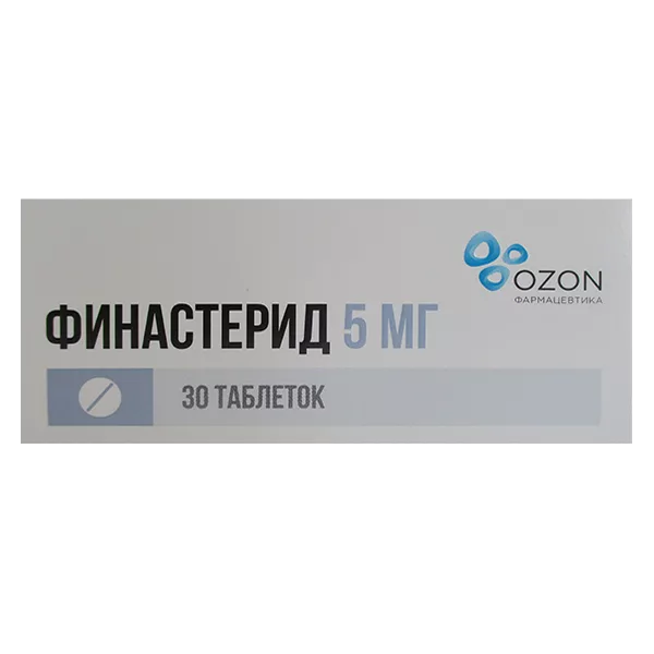 Финастерид таб п.п.о. 5мг N30