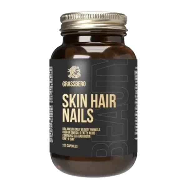 GRASSBERG Кожа Волосы Ногти Skin Hair Nails капсулы 748мг N120