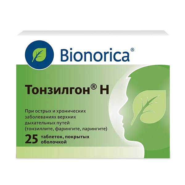 Тонзилгон Н таб п/о N25
