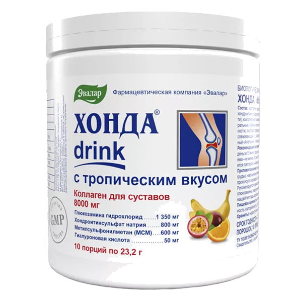 ХОНДА drink ЭВАЛАР с тропическим вкусом порошок 232г N1