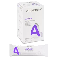 VITABEAUTY АнтиЭйдж Омоложение вкус малина-банан батончик желейный 17,9г N15