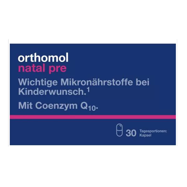 Orthomol Natal Pre капсулы 0,2г N30