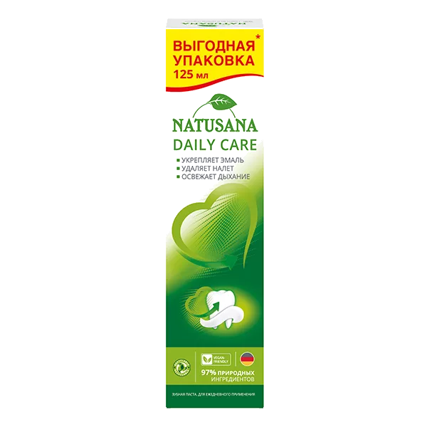 Зубная паста NATUSANA DAILY CARE 125мл