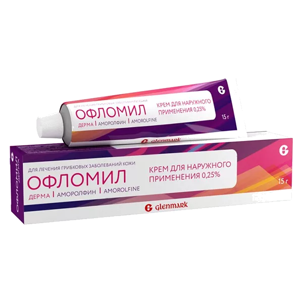 ОФЛОМИЛ ДЕРМА крем д/наружн пр 0,25% 15г N1