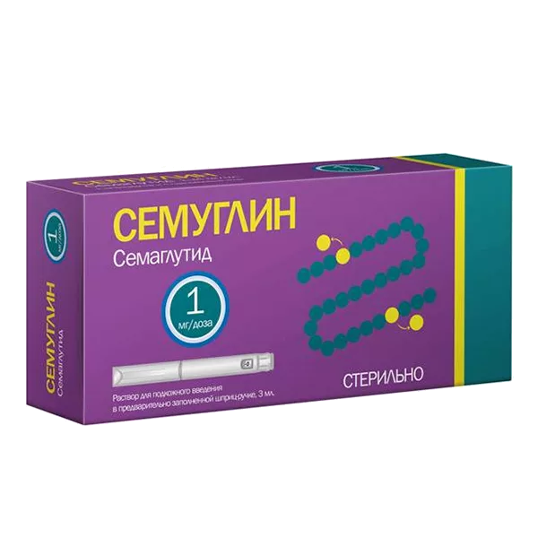 Семуглин р-р для п/к вв 1мг/доза 3мл N1
