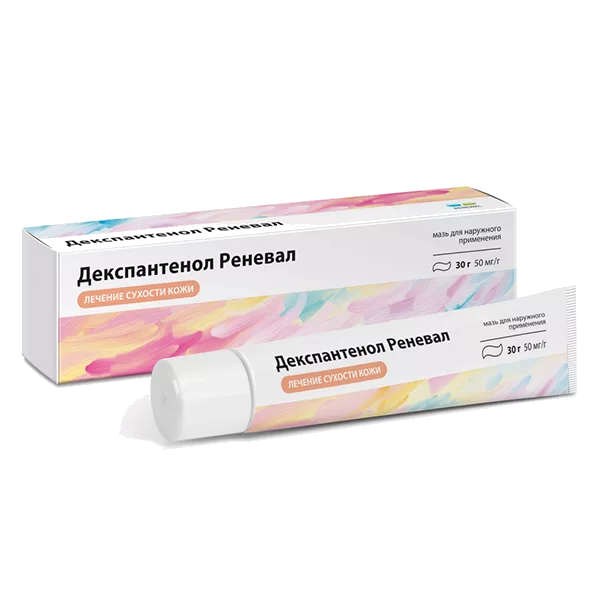Декспантенол Реневал мазь д/наружн пр 5% 30г N1