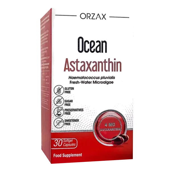 ORZAX Ocean Астаксантин Astaxanthin капсулы 350мг N30