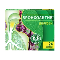 Шалфей БРОНХОАКТИВ Ovie таблетки д/рассас 960мг N24