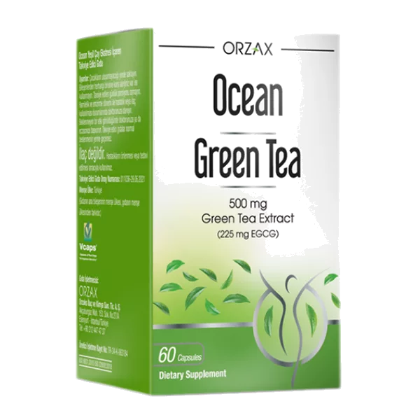 ORZAX Ocean Зелёный чай Green Tea капсулы 700мг N60