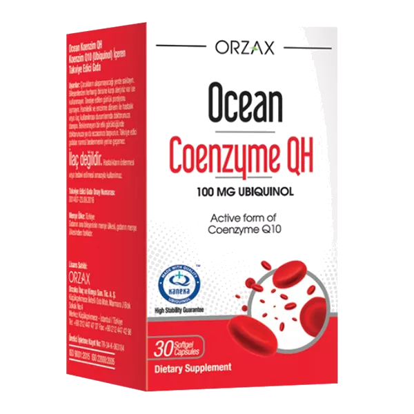 ORZAX Ocean Коэнзим Coenzyme QH капсулы мягк 710мг N30