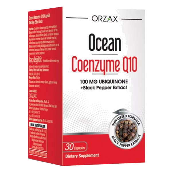 ORZAX Ocean Коэнзим Coenzyme Q10 капсулы 355мг N30