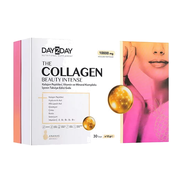 ORZAX Коллаген Бьюти Интенс DAY2DAY The Collagen Beauty Intense порошок вкус ананаса 12г N30