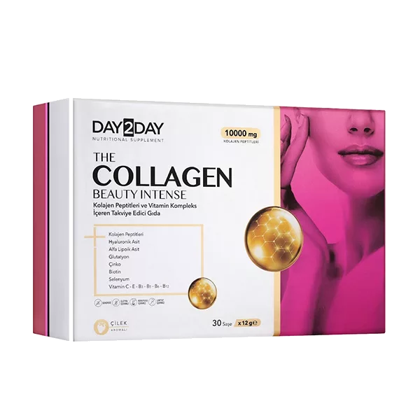ORZAX Коллаген Бьюти Интенс DAY2DAY The Collagen Beauty Intense порошок вкус клубники 12г N30