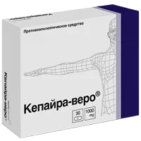 Кепайра-веро таб п.п.о. 1000мг N30