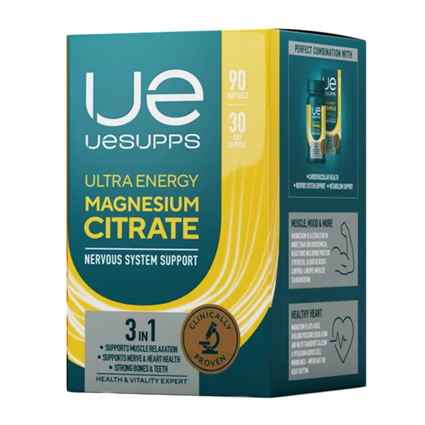 UESUPPS Ultra Energy Магния цитрат капсулы 2450мг N90