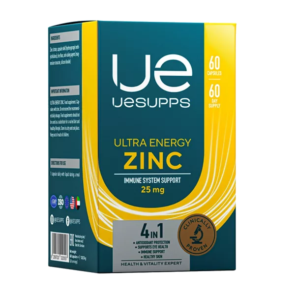 UESUPPS Ultra Energy Цинк капсулы 346мг N60