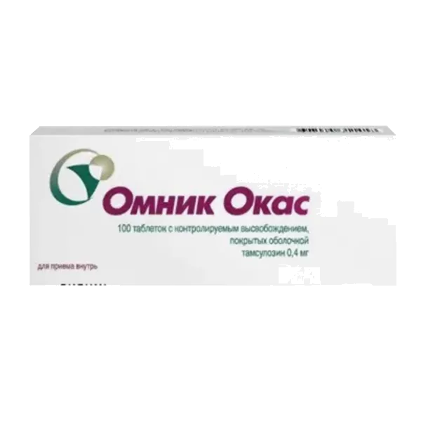 Омник Окас таб контрол высв п/о 0,4мг N100