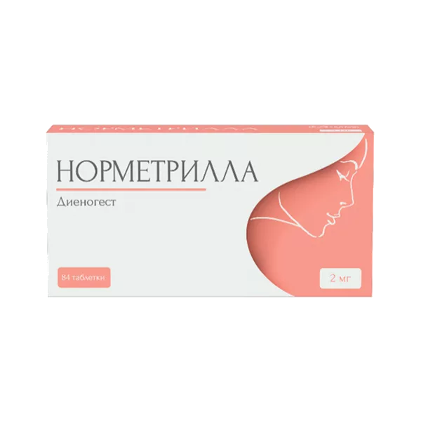 НОРМЕТРИЛЛА таб 2мг N84