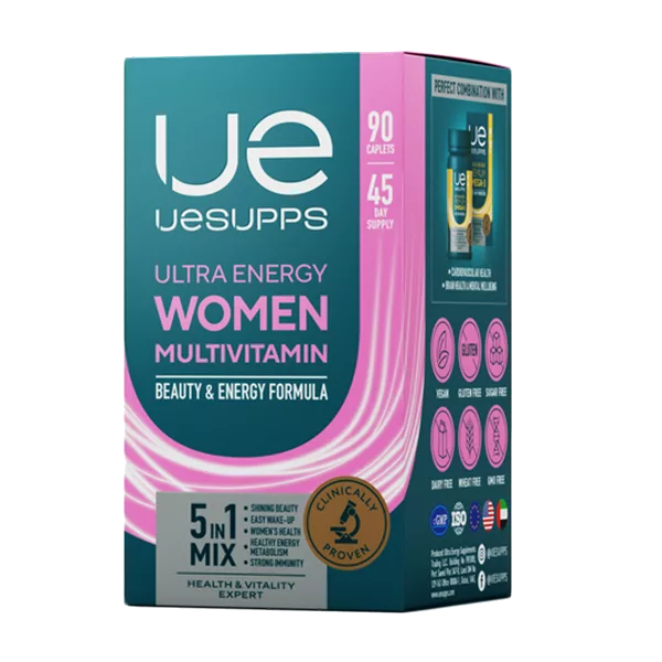 UESUPPS Ultra Energy Вимен Мультивитамин Формула таблетки 1650мг N90