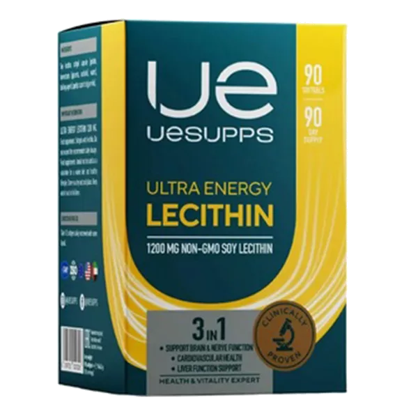 UESUPPS Ultra Energy Лецитин капсулы 1850мг N90