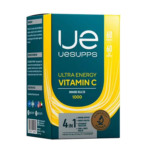 UESUPPS Ultra Energy Витамин C таблетки N60
