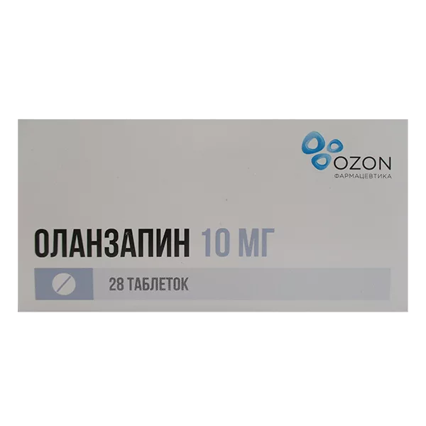 Оланзапин таб дисперг полост рта 10мг N28