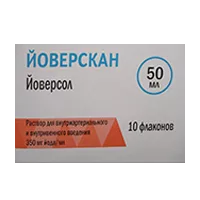 Йоверскан р-р для в/в и в/арт вв 35% 50мл N10