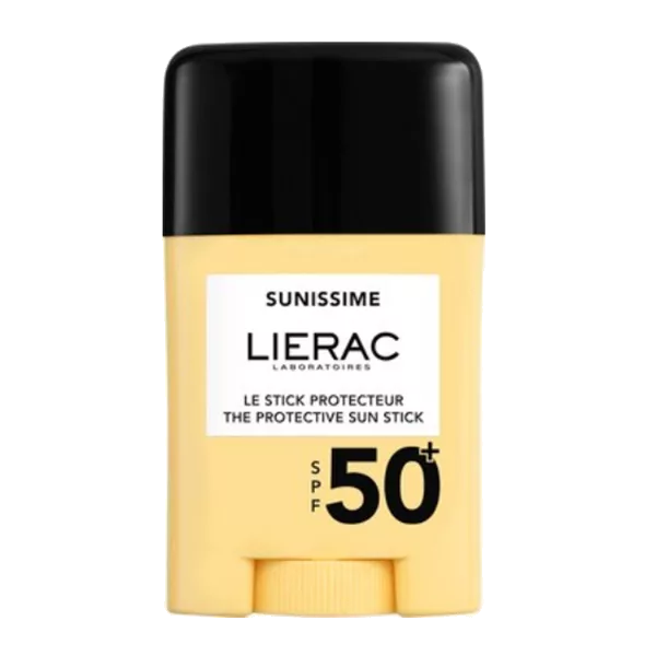 LIERAC Солнцезащитный Стик для лица Sunissime SPF50+ для чувствительных зон 10г