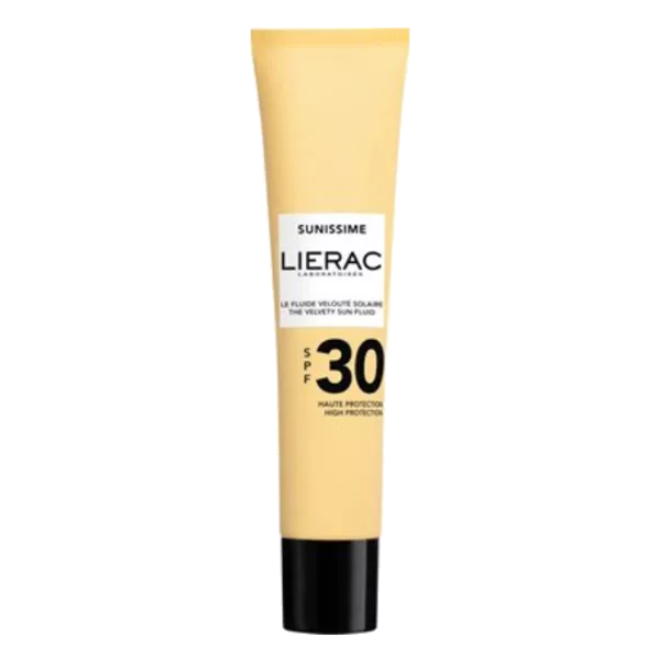 LIERAC Солнцезащитная бархатистая Эмульсия для лица Sunissime SPF30 40мл