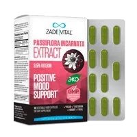 ZADE VITAL Экстракт пассифлоры Passiflora Incarnata Extract капсулы 430мг N30