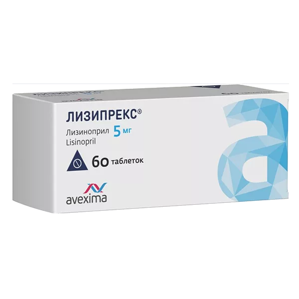 Лизипрекс таб 5мг N60