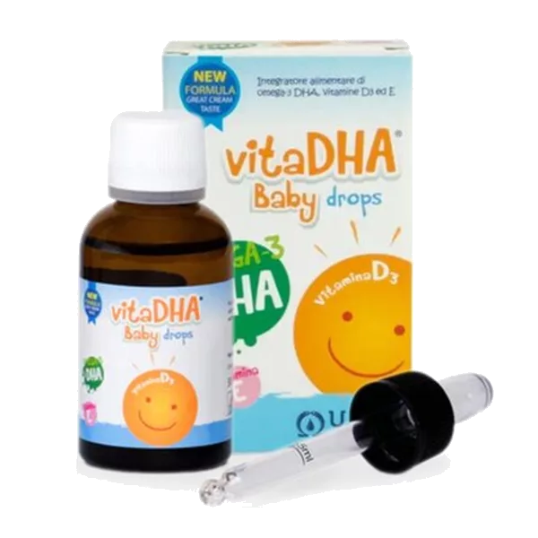 ВитаДГК детские капли VitaDHA Baby drops 30мл N1