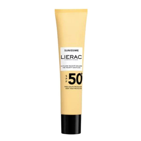 LIERAC Солнцезащитная бархатистая Эмульсия для лица Sunissime SPF50+ 40мл
