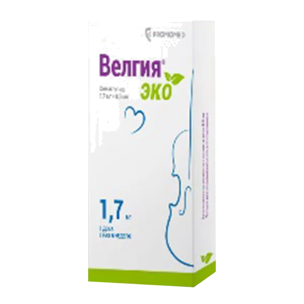 Велгия эко р-р для п/к вв 1,7мг 0,75мл N4