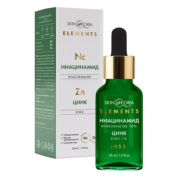 Estetie Сыворотка для лица Niacinamide + Zinc 30мл