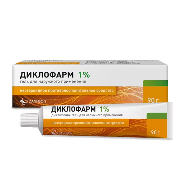Диклофарм гель д/наружн пр 1% 90г N1
