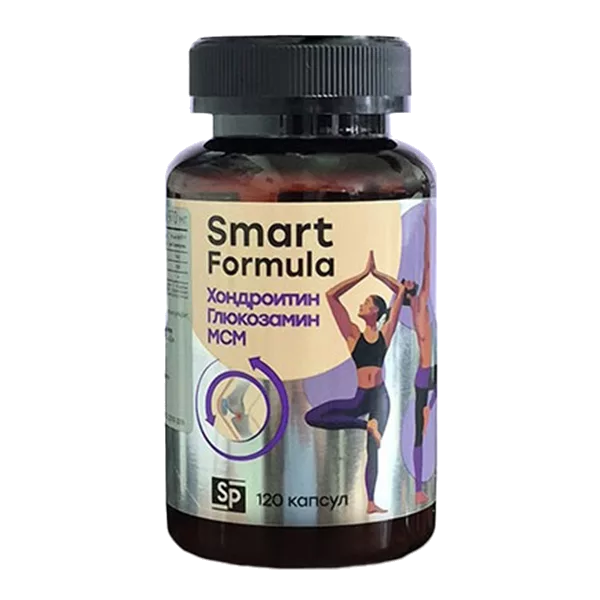 Smart Formula Хондроитин Глюкозамин МСМ SP капсулы N120