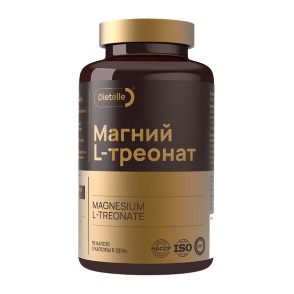 Dietelle Магния L-треонат капсулы 0,78г N90