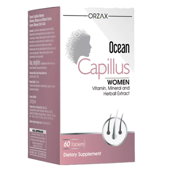 ORZAX Ocean Капиллус Вумэн Capillus women таблетки 1030мг N60