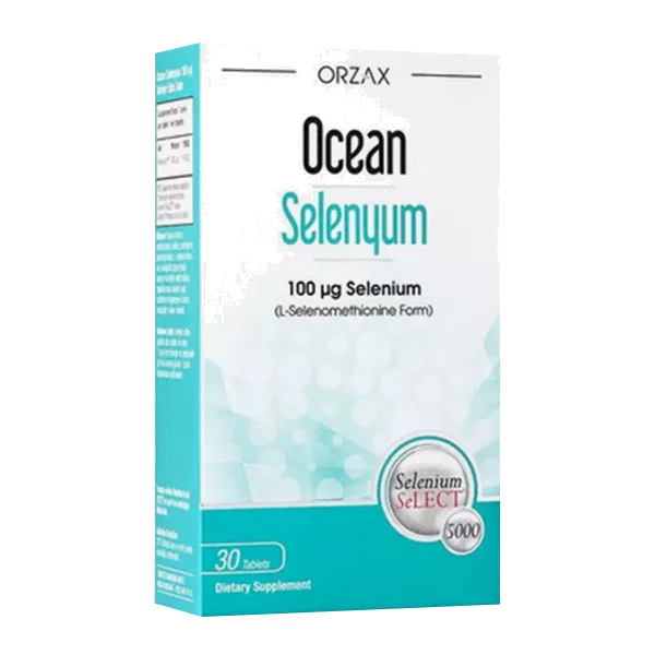 ORZAX Ocean Селен Selenyum 100 мкг таблетки 330мг N30