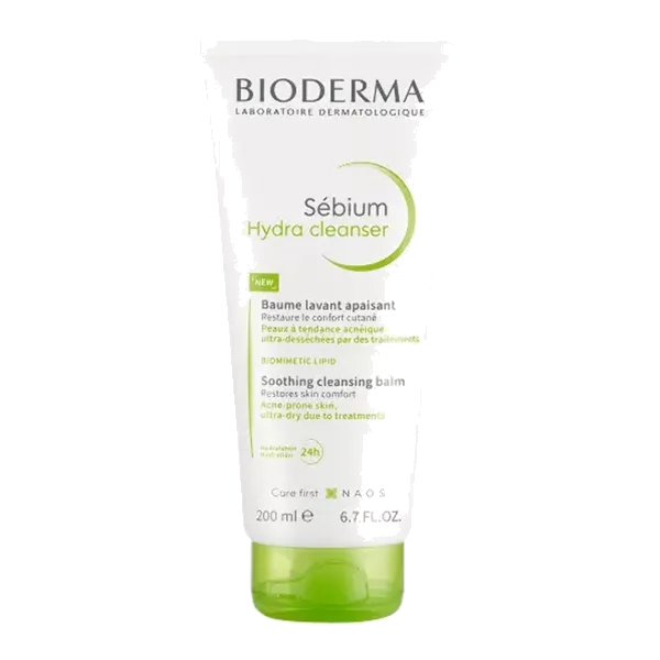BIODERMA Бальзам Sebium Hydra Успокаивающий очищающий для обезвож кожи 200мл