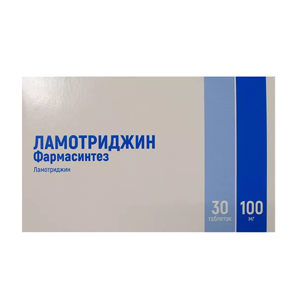 Ламотриджин Фармасинтез таб 100мг N30