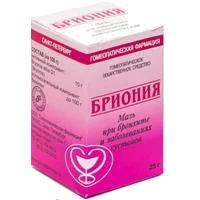Бриония мазь д/наружн пр гомеопат 25г N1