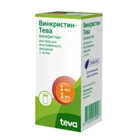 Винкристин-Тева р-р для в/в вв 0,1% 1мл N1