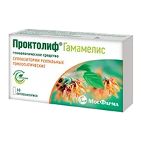 Гамамелис супп рект гомеопат N10
