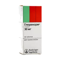 Глюренорм таб 30мг N60