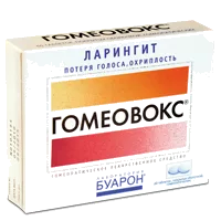 Гомеовокс таб п/о гомеопат N60